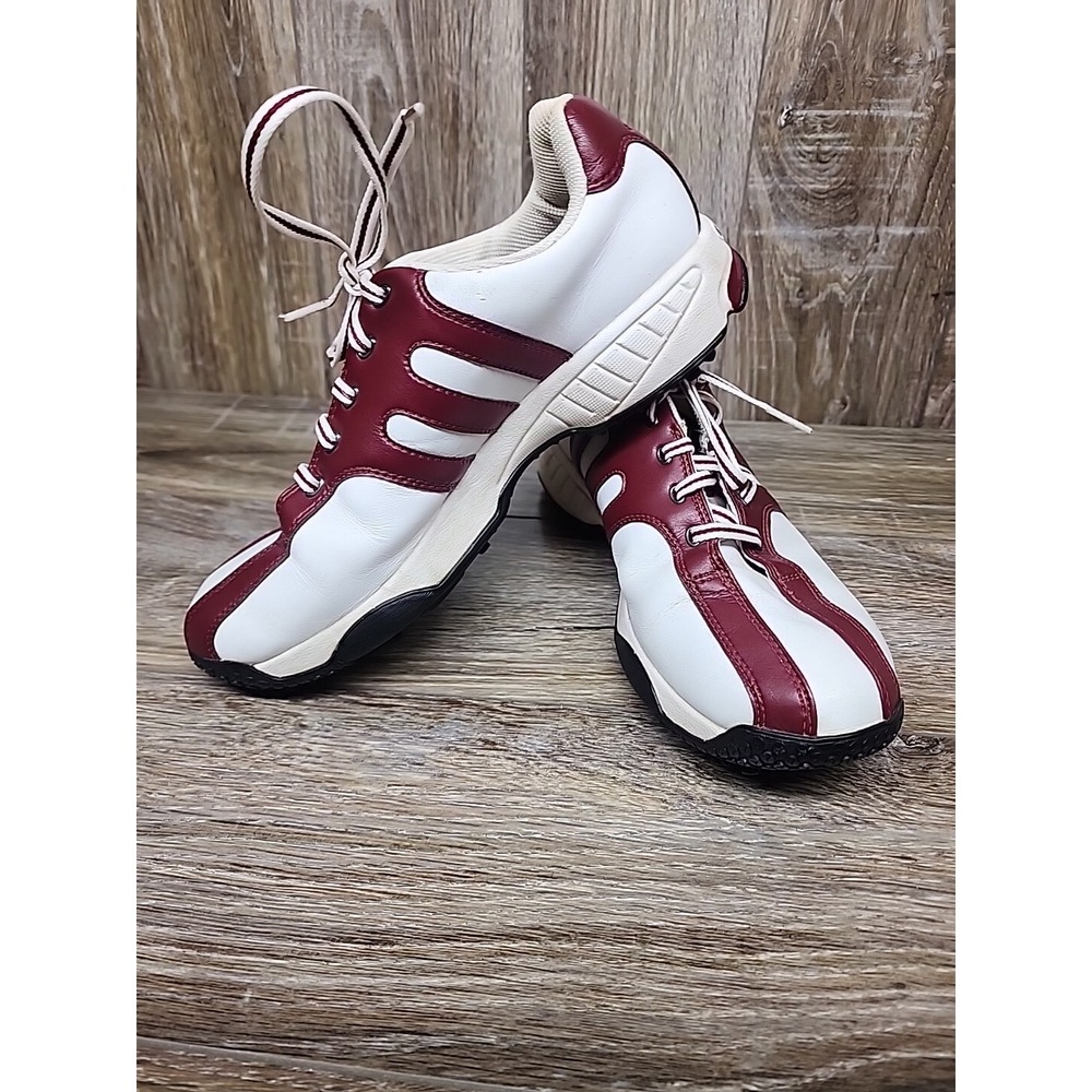 Genuine ADIDAS Waterproof Adiprene Golf‎ Shoes Size Women's 9.5 - Picture 4 of 10